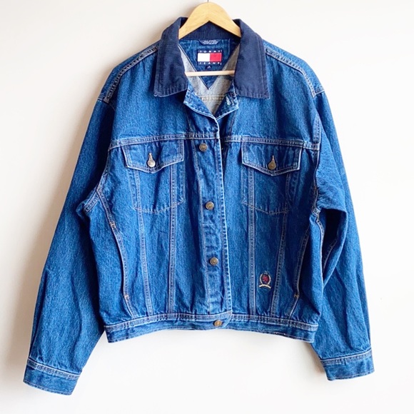 Tommy Hilfiger Other - Vintage Tommy Hilfiger 90s trucker jean jacket